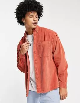 Винтажная короткая вельветовая рубашка в стиле 90-х ASOS DESIGN ASOS DESIGN