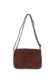 Винтажная кожаная сумка на плечо 'Perfection' из трех секций Ashwood Leather, коричневый