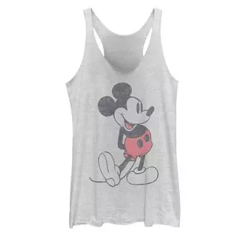Винтажная майка с изображением Микки Мауса и портрета Disney's Mickey & Friends Mickey Mouse Licensed Character