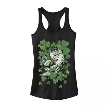 Винтажная майка с изображением Святого Патрика для юниоров Marvel Hulk Shamrocks Licensed Character