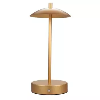 Винтажная металлическая настольная лампа с сенсорным управлением, светодиодная настольная лампа, беспроводная прикроватная лампа, 3 цвета света, с постоянной яркостью, перезаряжаемая для бара, ресторана, кафе, гостиной, столовой, спальни Aibecy,...