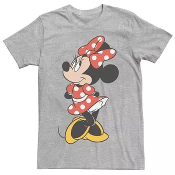 Винтажная мужская футболка Disney's Minnie Mouse Minnie Pose, цвет Athletic Heather