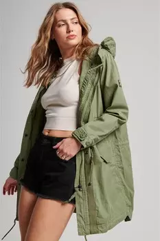 Винтажная полевая парка Superdry, зеленый