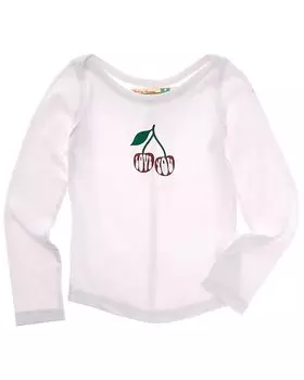 Винтажная рифленая футболка Havana Vintage Havana, белый