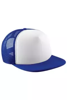 Винтажная сетчатая кепка дальнобойщика Snapback Beechfield, синий