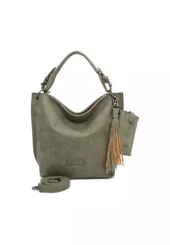 Винтажная сумка через плечо Fritzi01 28 см Fritzi aus Preuen, цвет Jungle