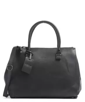 Винтажная сумка Wieske из телячьей кожи. Burkely, черный