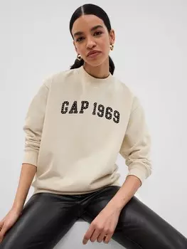Винтажная толстовка Gap, бежевый