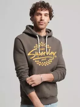 Винтажная толстовка Shapers & Makers Superdry, винтажный черный