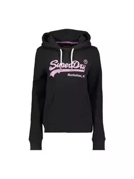 Винтажная толстовка Superdry, черный