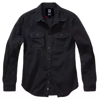 Винтажная женская рубашка Brandit, черный