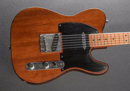 Винтажное издание Telecaster, посвященное 40-летию - Satin Mocha Squier 40th Anniversary Telecaster Edition -