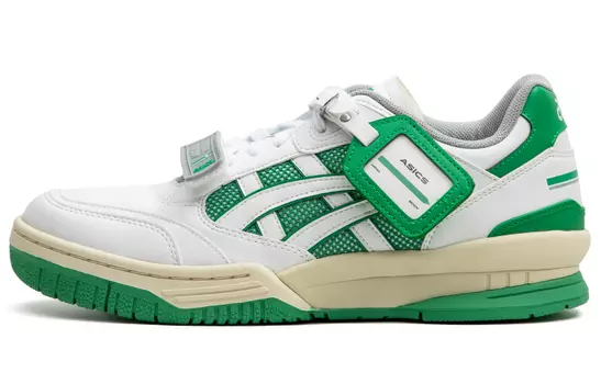 Винтажные баскетбольные кроссовки Asics Gel-Spotlyte унисекс, Белый/Зеленый