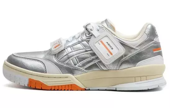 Винтажные баскетбольные кроссовки Asics Gel-Spotlyte унисекс, СеребристыйБелый