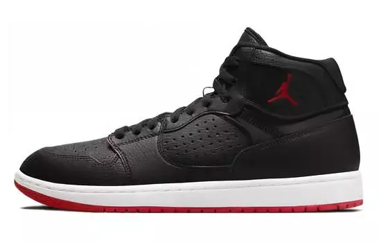 Винтажные баскетбольные кроссовки Jordan Access для женщин, Black/Red