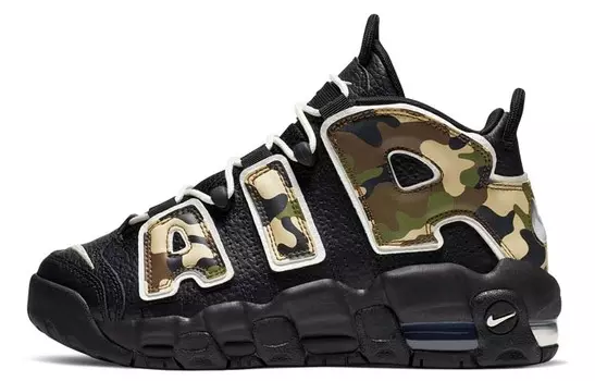 Винтажные баскетбольные кроссовки Nike Air More Uptempo женские