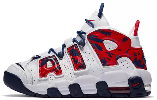 Винтажные баскетбольные кроссовки Nike Air More Uptempo женские