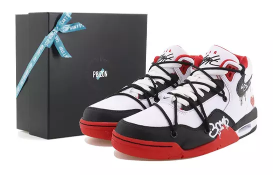 Винтажные баскетбольные кроссовки Nike Flight Legacy унисекс, Red