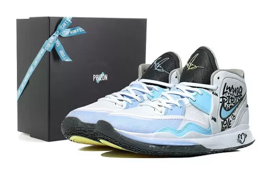 Винтажные баскетбольные кроссовки Nike Kyrie 8 Infinity унисекс, Sky Blue