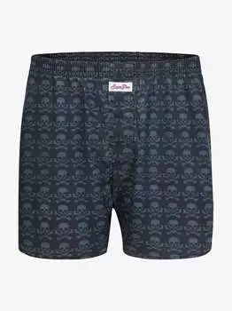 Винтажные боксеры с черепами Sugar Pine, черный