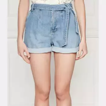 Винтажные джинсовые шорты свободного кроя Pepe Jeans London, синий