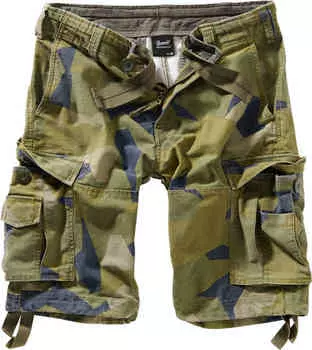 Винтажные шорты Brandit классические, хаки