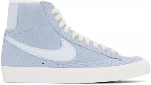 Винтажные кроссовки Nike Blue Blazer Mid 77