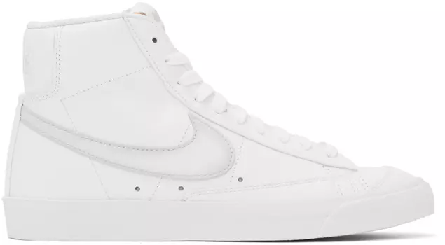 Винтажные кроссовки Nike White Blazer Mid 77