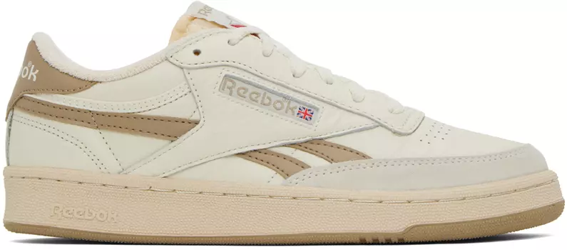 Винтажные кроссовки Reebok Classics Off-White и Taupe Club C Revenge