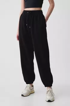 Винтажные мягкие мешковатые джоггеры Gap, черный