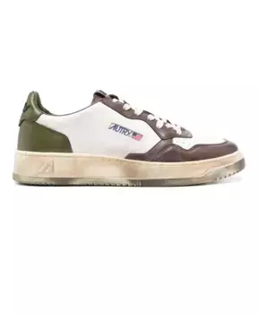 Винтажные низкие кеды Autry, мультиколор