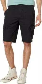Винтажные шорты-карго Core Superdry, черный