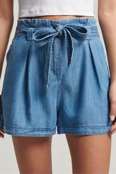 Винтажные шорты с бумажным пакетом Superdry, синий