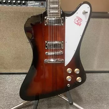 Винтажные солнечные лучи Epiphone Firebird 2022 года 2022 Firebird Vintage Sunburst