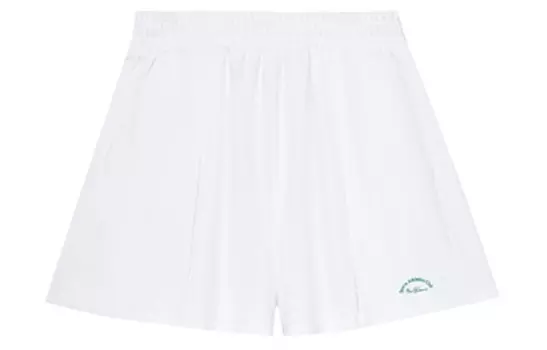 Винтажные спортивные повседневные шорты женские белые New Balance