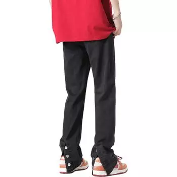 Винтажные унисекс-джинсы High-street COMOWA, черный