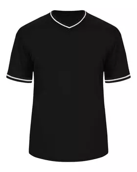 Винтажный Джерси Alleson Athletic, черный/черный/белый