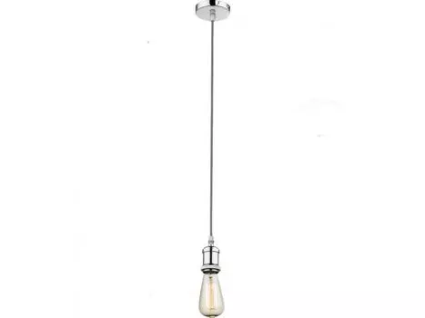 Винтажный маятниковый шнур Globo, текстильный серый цвет со светодиодом накаливания E27, подвесной светильник в стиле ретро Globo Lighting