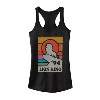Винтажный постер с силуэтом Майки Disney's Disney's King Lion Licensed Character
