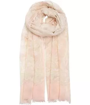 Винтажный шарф с узором пейсли Lauren Ralph Lauren, бежевый