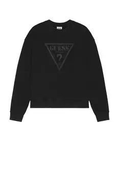 Винтажный свитер с треугольным вырезом Guess Originals, мультиколор