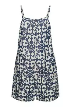 Винтажный тканый комбинезон Superdry, синий