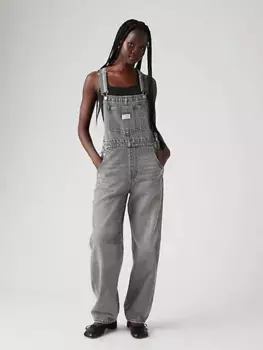 Винтажный женский комбинезон Levi's, черный