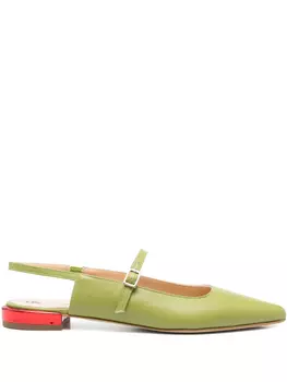 Виола-туфли Fabio Rusconi, зеленый