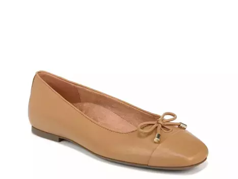 Vionic Klara Flat, кожа Camel