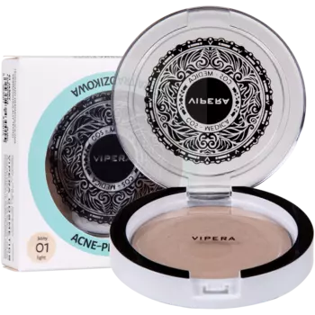 Vipera Derma легкая прессованная пудра для лица 01, 13 г