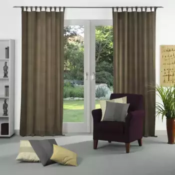 Вирт чехол на подушку "Нидерау", (2 шт.) Wirth 40х60 см, коричневый