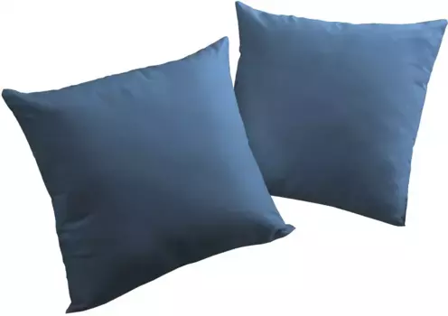 Вирт чехол на подушку "Умеа", (2 шт.) Wirth 40х60 см, темно-синий