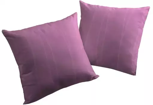 Вирт декоративная подушка "LANGWASSER", чехол на подушку без наполнения, 2 шт Wirth 50х50 см, фиолетовый