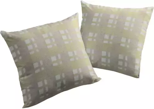 Вирт декоративная подушка "Лауфенберг", чехол на подушку без наполнения, 2 шт Wirth 40х60 см, салатовый